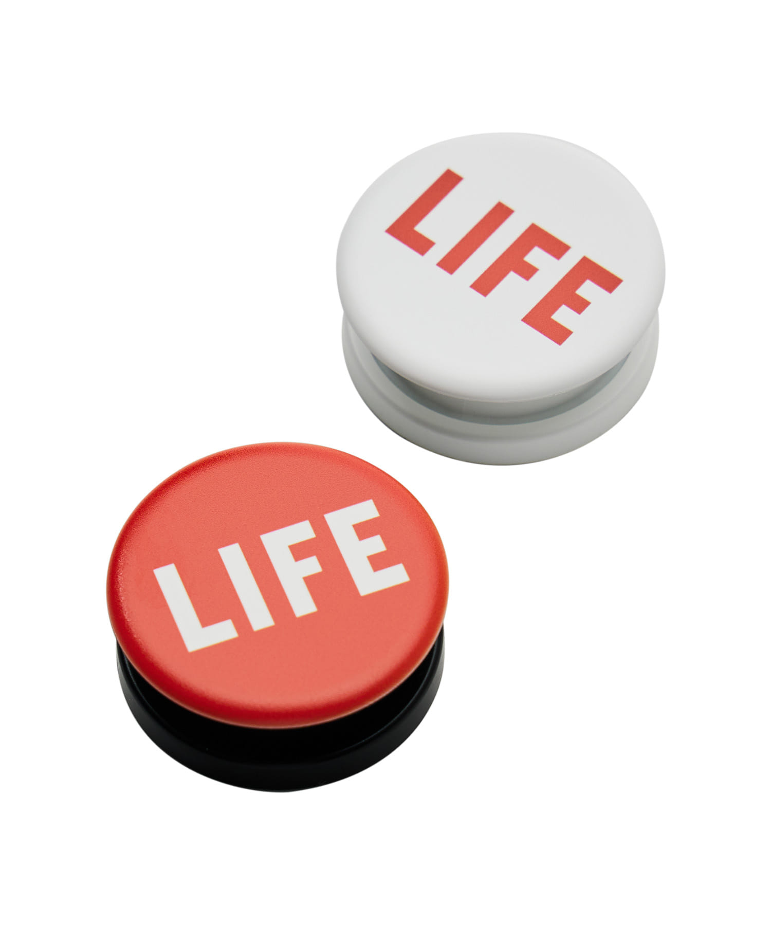 자체브랜드 LIFE LOGO GRIP TOK (2 colors) 라이프,LIFE, LIFE ARCHIVE,휴대폰거치대,디자인그립톡,GRIPTOK